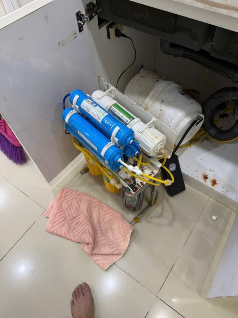 đặt lịch lắp đặt máy lọc nước tại nhà