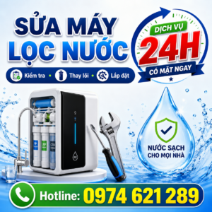 Sửa chửa, lắp đặt và thay lõi lọc cho máy lọc nước tại Hà Nội